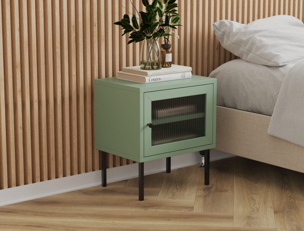 3D visualization of bedside cabinet