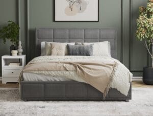 Upholstered bed frame visualization