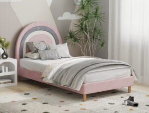 Kids bed frame 3D render