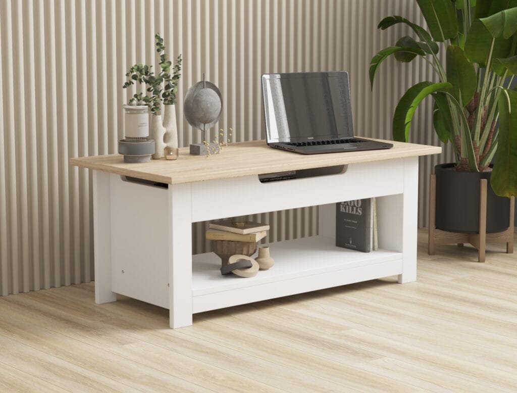 Modern table 3D visualization – Intervibe Studio