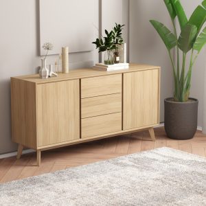 HOLLY BUFFET 2 DOORS 3 DRWS OAK 1